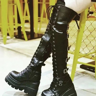 Platform Shoes Lolita Punk Diablo Cosplay Lolita Shoes Boots