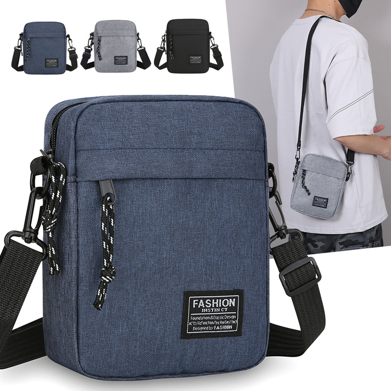 2026 New Model Portable Lightweight Shoulder Bag Crossbody Bag Small Trendy Brand Crossbody Bag Casual Small Backpack for Men for Going Out