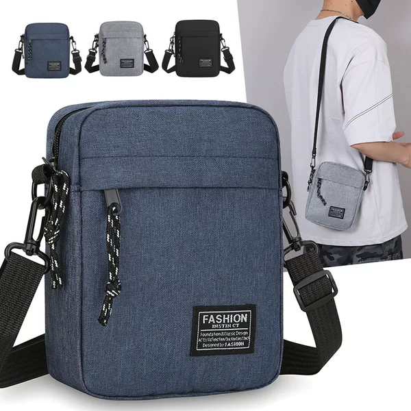 2026 New Model Portable Lightweight Shoulder Bag Crossbody Bag Small Trendy Brand Crossbody Bag Casual Small Backpack for Men for Going Out