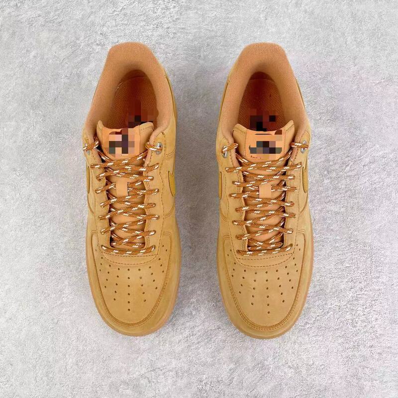 Putian Pure Original High Version Air Force Wheat Color Pure White Low-top White Shoes Increased Sports Casual Shoes for Men and Women Couple Putian Pure Original High Version Air Force Wheat Color Pure White Low-top White Shoes Increased Sports Casual Shoes for Men and Women Couple