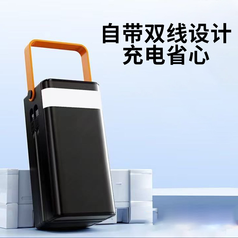 Los fabricantes suministran 120w carga rápida, gran capacidad, portátil, con pantalla digital inteligente de doble línea, banco de energía portátil para exteriores