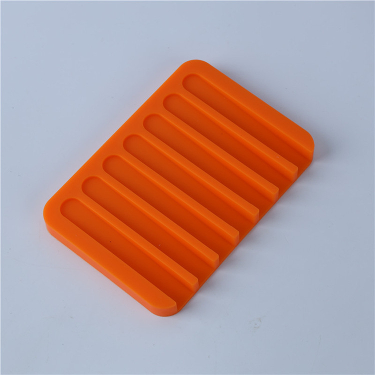 Estante de jabón de silicona explosivo transfronterizo Estante de jabón para escurrir Estante de jabón de silicona antideslizante para el hogar Estante de jabón de silicona personalizado