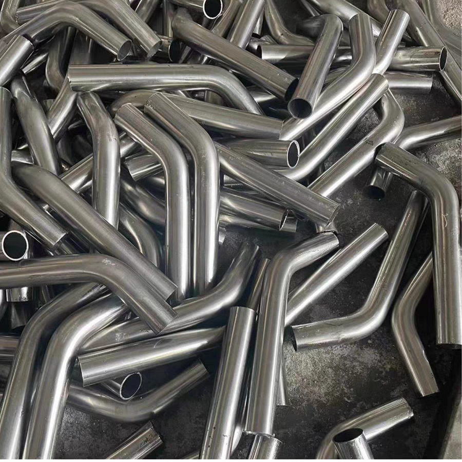 ✅ Customized 304(L)316(L) Large Diameter Elbow Elbow Cold Bending Hot Bending Stainless Steel Round Pipe Welding Heterosexuality