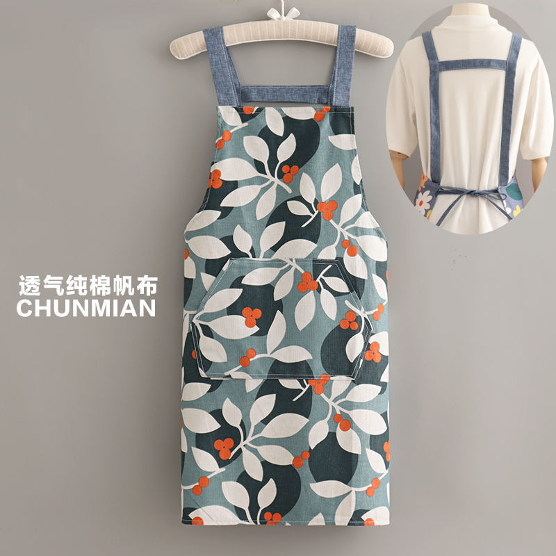 스트랩 코튼 캔버스-과일