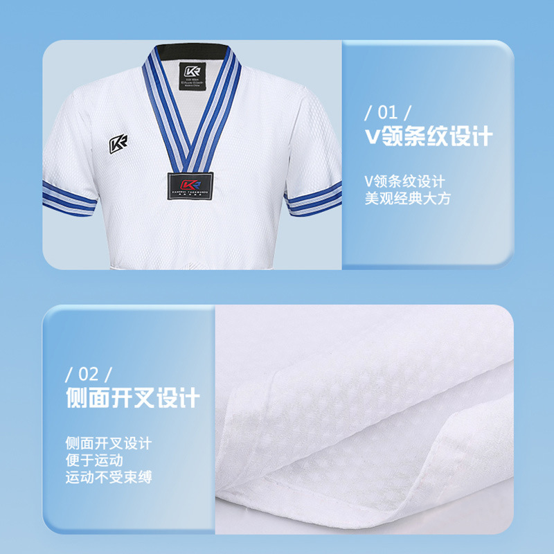 Kangrui fábrica uniforme de verano manga corta niños adultos uniforme de boxeo hombres y mujeres ropa de entrenamiento de Boxeo Tailandés