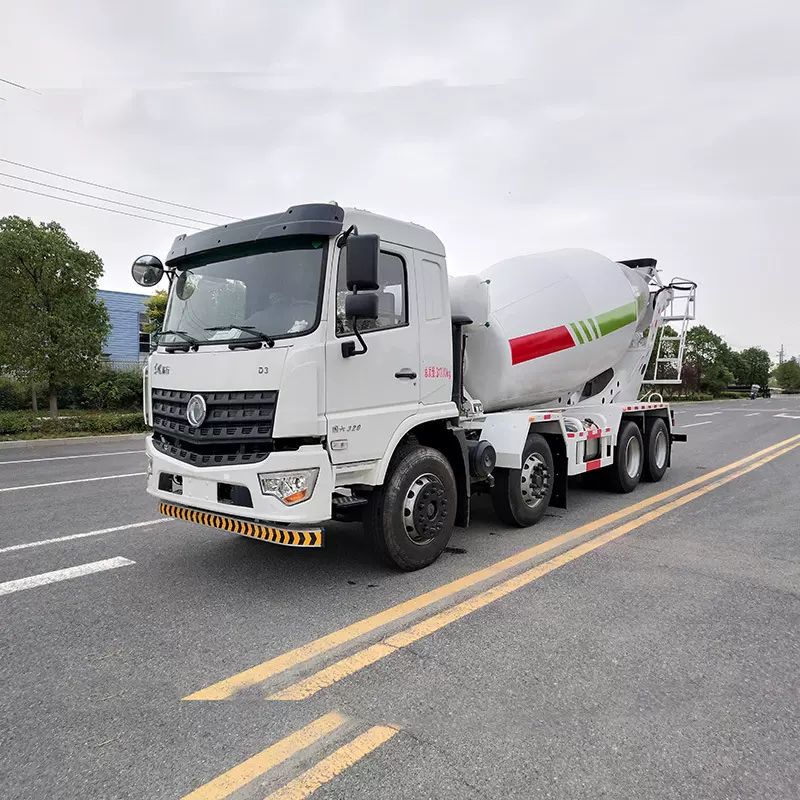 出口水泥搅拌车容积12立方 将水泥 沙子 石子进行混合 形成混凝土