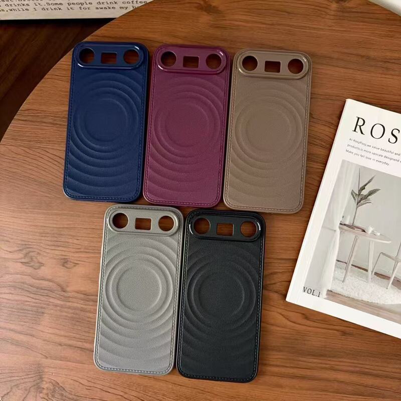 Affordable colorful TPU phone cases for Google Pixel 6 / 7A / 8, featuring a wave-patterned, textured design and full coverage Affordable colorful TPU phone cases for Google Pixel 6 / 7A / 8, featuring a wave-patterned, textured design and full coverage