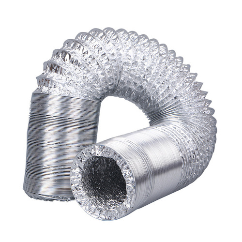 Commercial 10m Kitchen Exhaust Fan Exhaust Pipe Aluminum Foil Ventilation Pipe Exhaust Pipe Exhaust Tube Extension Pipe 