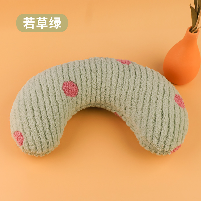청록색 분홍색 점