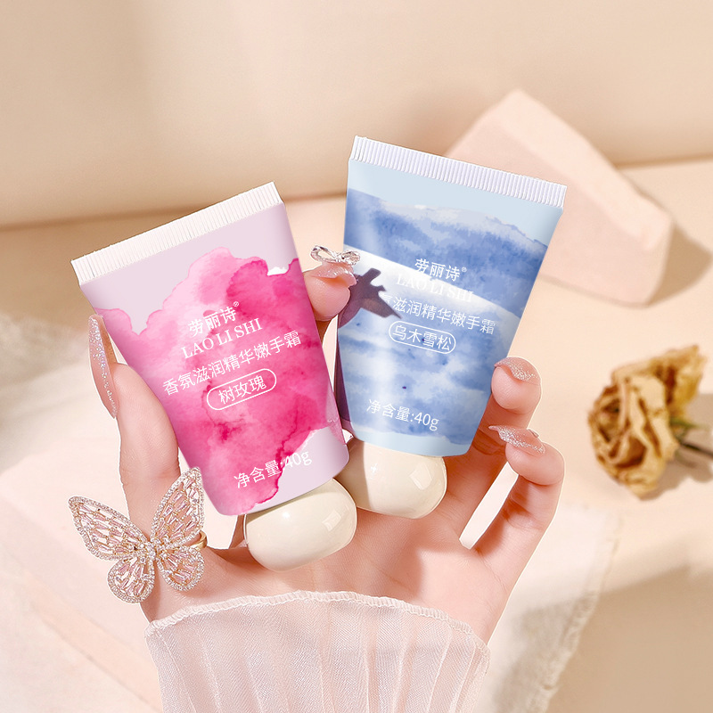 Lauris Petit Fat Pier Hand Cream anti-seco agrietamiento mini portátil humectante hidratante fragancia fabricante de máscara de manos