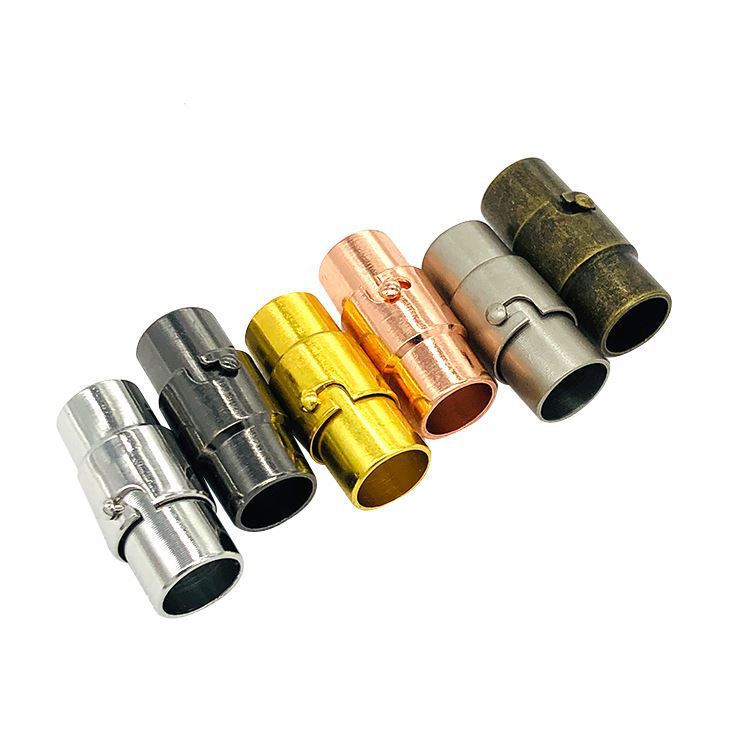 DIY Jewelry Accessories Copper Leather Cord Clasp Magnet Safety Clasp Necklace Clasp Magnetic Clasp Bracelet Clasp
