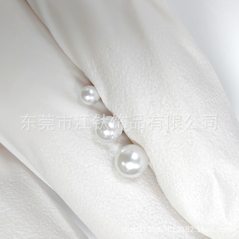 G23 Titanium Labret Stud Earring - ASTM F136 External Thread Lip Nail Jewelry detail image 9
