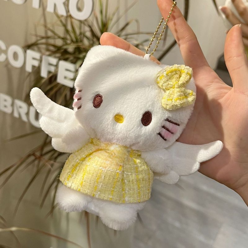 起爆天使KTぬいぐるみストラップかわいいハローキティキーホルダー四寸人形プレゼント|undefined