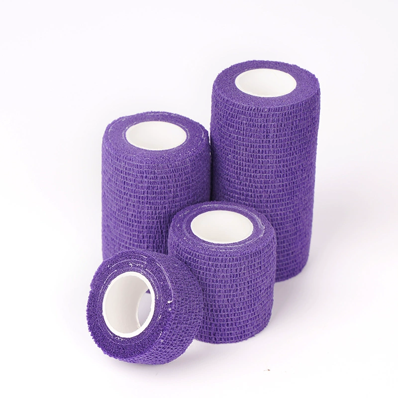 Self-adhesive Elastic Sports Bandage, non-woven, 2.5–15 cm widths × 4.5 m, finger & wrist protection