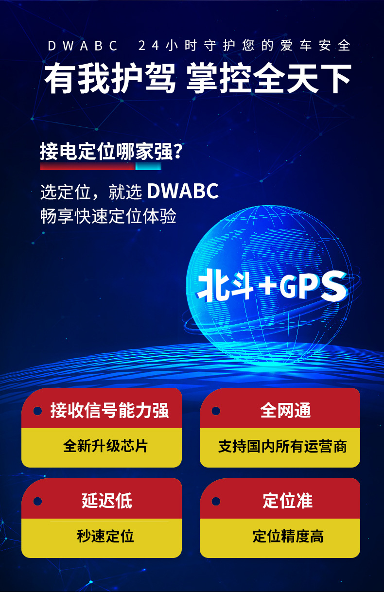 Electric car gps locator car motorcycle truck line satellite battery anti-theft fixed instrument car chase wholesale