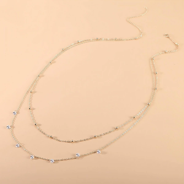 Waist chain-008 silver