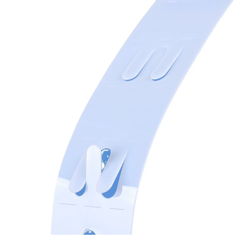 Производители супермаркет PP подвесная полоса прозрачная полка для закусок подвесная полоса печать пластиковая Инъекция PP рекламная подвесная полоса оптом