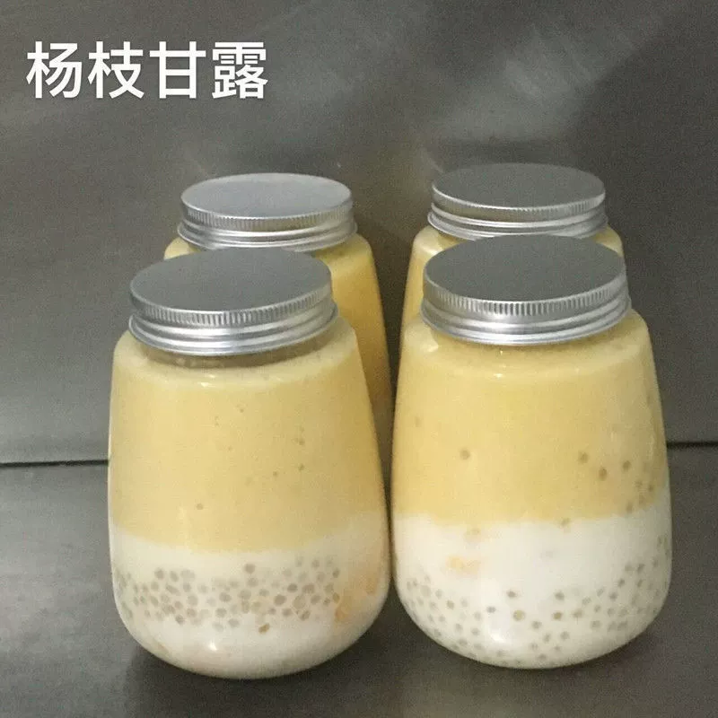 Disposable bottle for commercial use, tea cup, milk tea