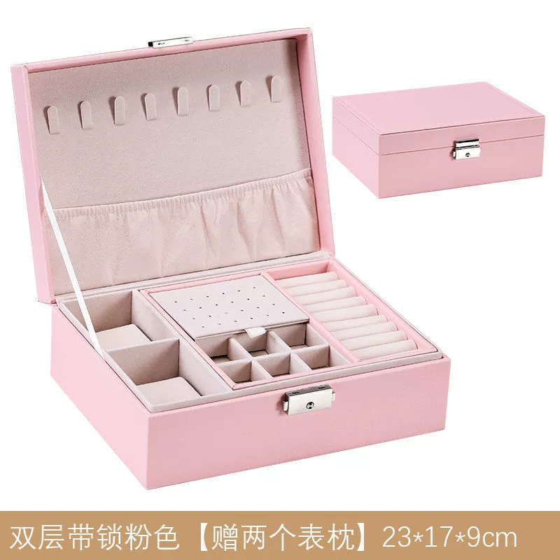(Cross-border trading), storage system, storage box, earrings, wooden capacious necklace, direct factory sales