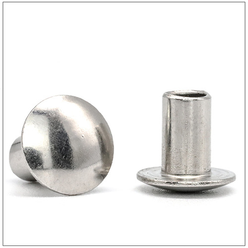 304 stainless steel flat round head semi-hollow rivet round head hollow rivet male and female screw hollow nail manufacturer
