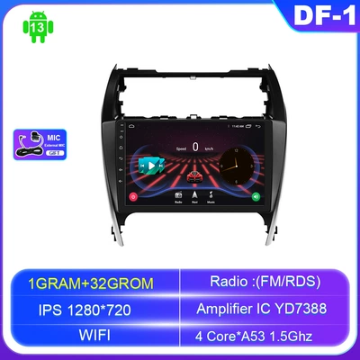 10.1inch Android Car Navigator Suitable for 12-14 Toyota Camry Car Central Control Screen (DVD Navigation) - android-navigation-wifi-version-132g-official-standard-configuration