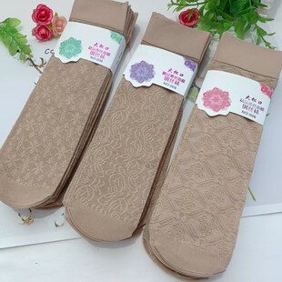Socks Women High-grade Thickened Women's Silk Stockings Anti-hook Wear-resistant Short Stockings Interlaced Women's Socks Good Quality Socks