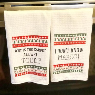 Cross-Border Funny Christmas Vacation Towels Interesting Christmas Printed Absorbent Hand Towels Cross-Border Funny Christmas Vacation Towels Interesting Christmas Printed Absorbent Hand Towels