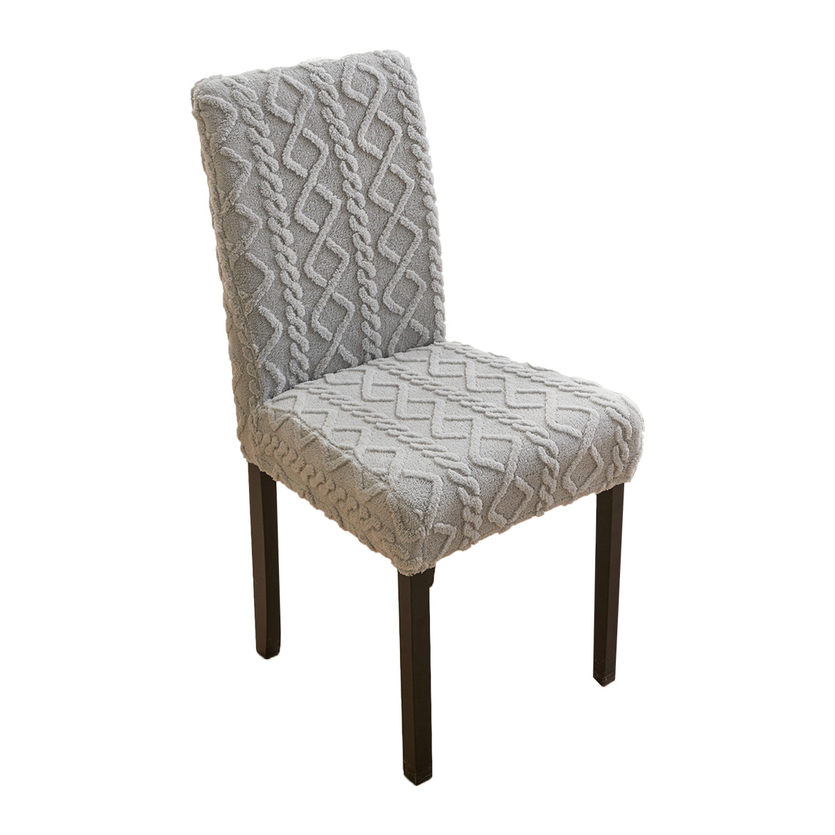 Funda de Silla Elástica Transfronteriza de Terciopelo de Algodón Jacquard, Antiarañazos para Gatos, Funda de Silla Gruesa, Funda de Silla Universal de Alta Gama.