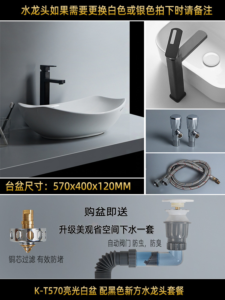 Cerámica creativa lavabo lava