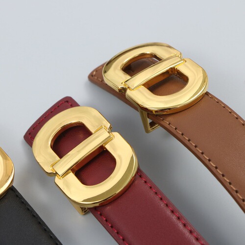 New Arrival Da Hong Hong VEE Simple Retro CD-Clip Belt Decorative Accessory—Perfect Match for Jeans, Skirts, and Genuine Leather Belts