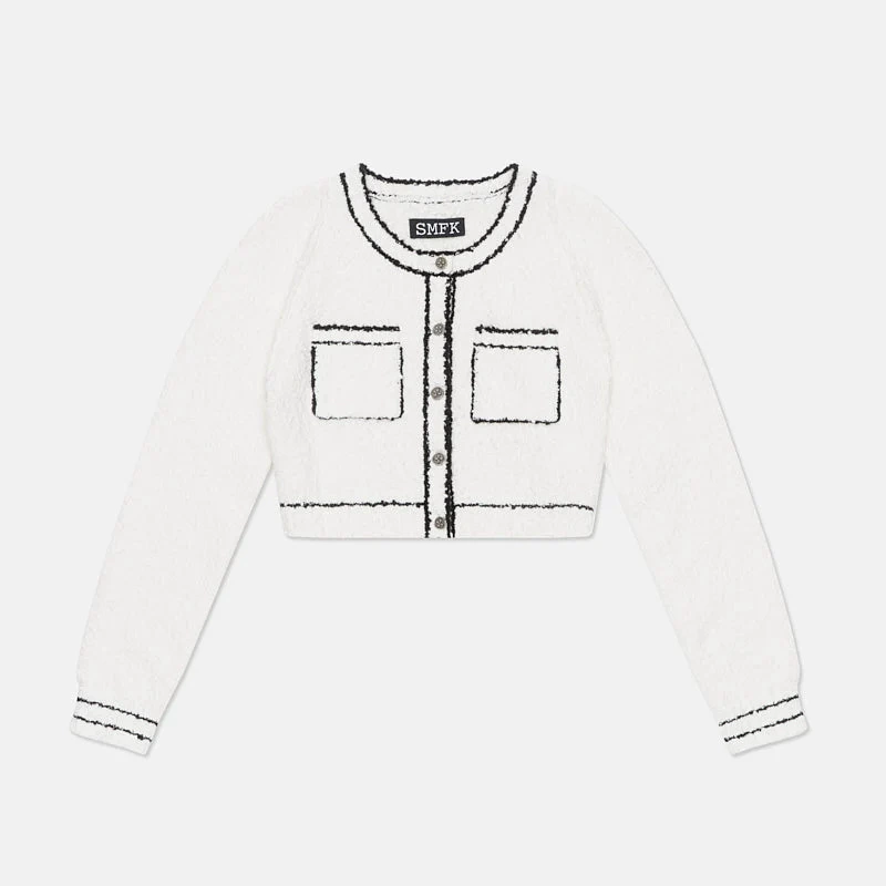 Фитингованный жакет, стиль Chanel