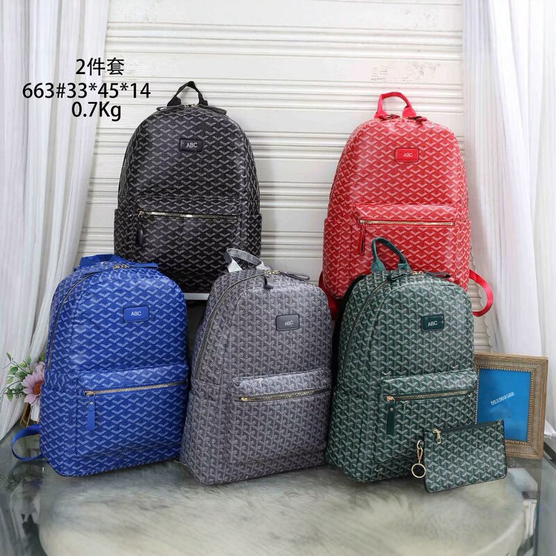Foreign Trade Fashion Plaid Printed Backpack New Style Men's and Women's Commuter Backpack Large Capacity Texture Versatile School Bag Pu