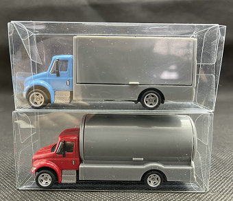 American alloy minivan small tanker lift cover small truck Amazon cross-border changeable LOGO