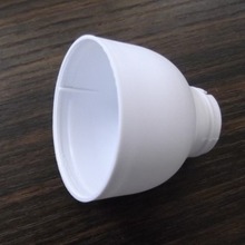 供应led照明灯杯外壳配件 新款出口直径62mm球泡灯座外壳件HY-472