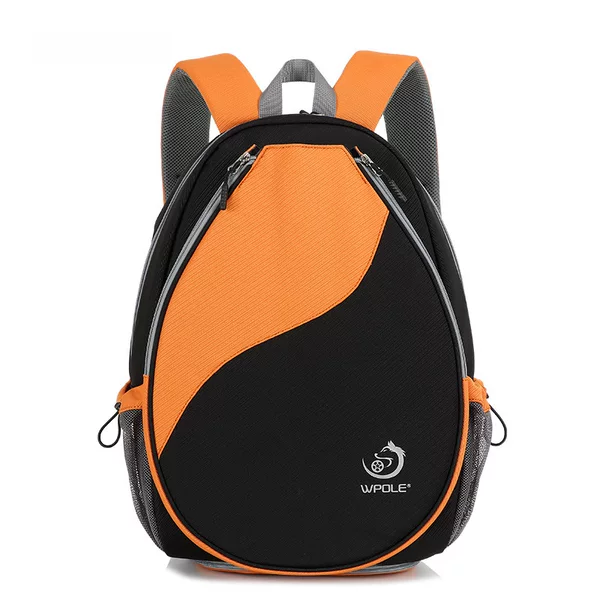 wpole New 2023 tennis shoulder bag color matching badminton bag independent shoe warehouse large capacity soft racket bag
