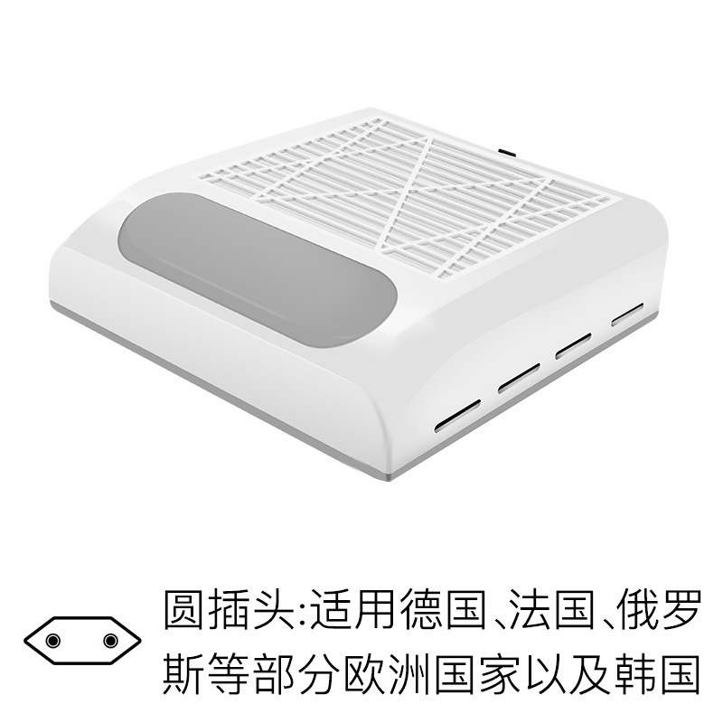 almohada de mano 2 - en - 1 80W succión 858 - 8 aspiradora de uñas filtro de malla aspiradora de polvo herramientas de manicura uñas