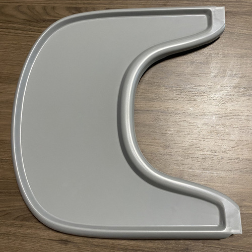 Children's growth chair glossy plate baby chair tray plate mirror glossy non-slip bowl high stool plate