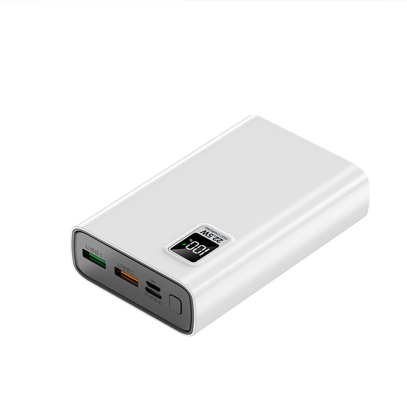 20000 mAh PD22.5W 超高速充電パワーバンクデジタルディスプレイ大容量モバイル電源固定ロゴパターン|undefined