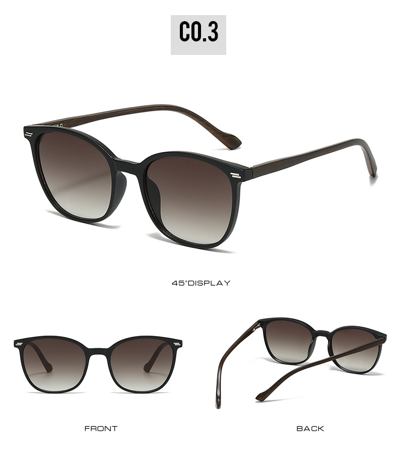 52g Weight Full Frame Glasses Structure Sunglasses Classification PC, UV400 Protection Lens Material Oval Frame Glasses Style Outdoor, Travel Occasion Solid Color Pattern All Seasons Season Unisex Gender Vintage Style Style Grey, Black Color Vintage Style Solid Color PC UV400 Protection Oval Frame Full Frame Women's Sunglasses 8