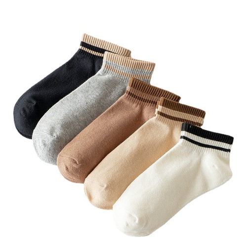 Socks for women, spring short socks, women's ins fashion socks, internet celebrity sports Japanese short socks, women's spring and autumn boat socks