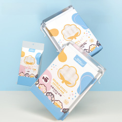 Wholesale 222 Piece Lameila Brand Sandwich Cleansing Pads, Household Stretch Bag Packaging Disposable Thick Makeup Remover Pads