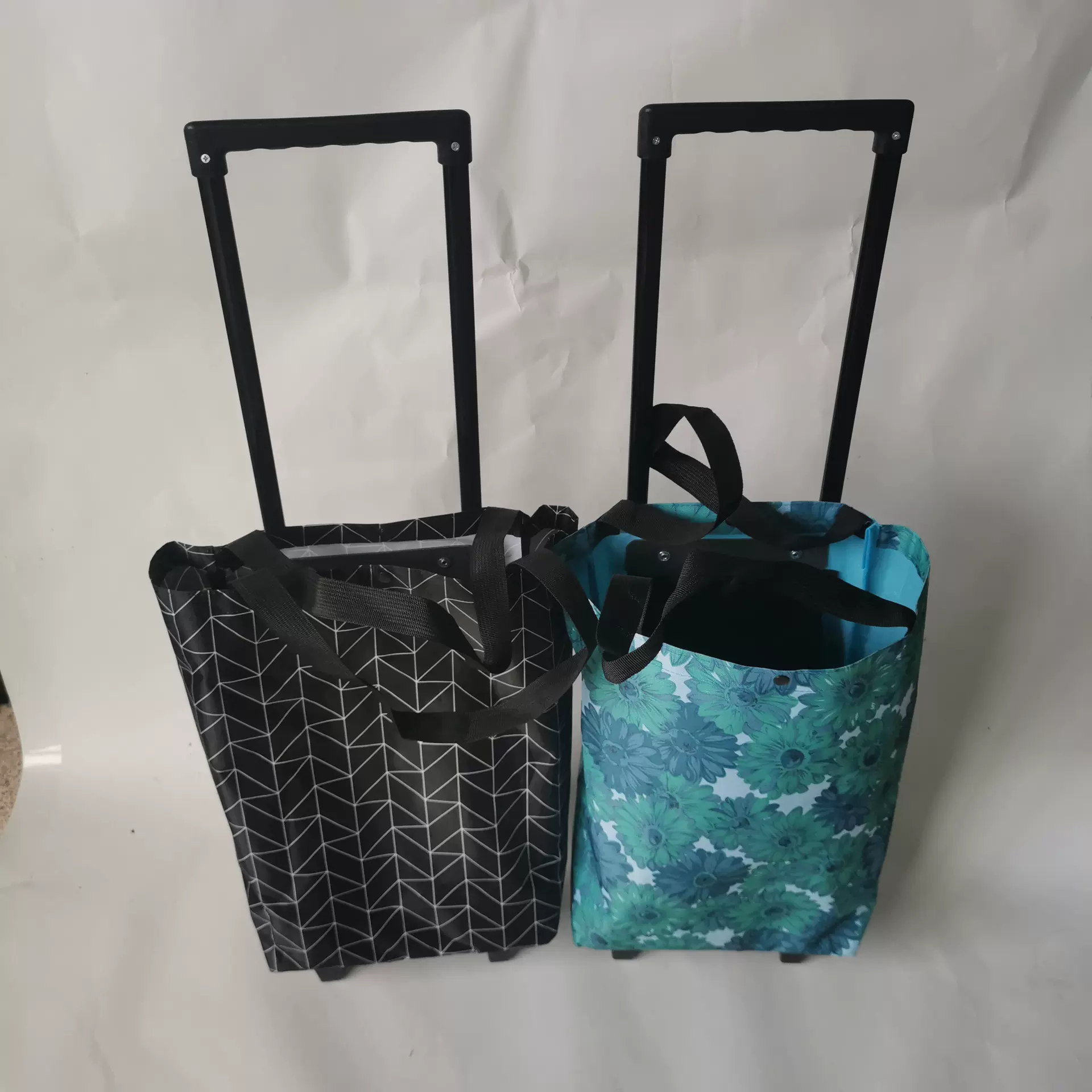 厂家现货家用买菜车超市购物车便携式小拉车可折叠大容量拖轮包