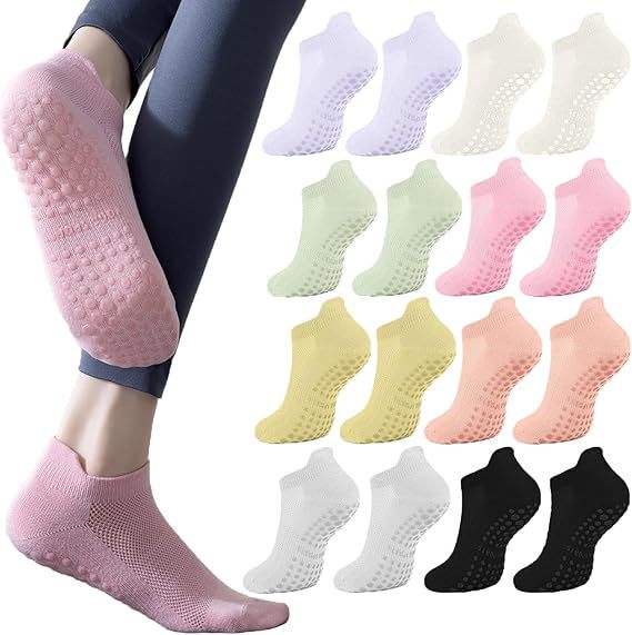 Cross-Border Amazon Yoga Socks, Non-Slip Dotted Socks, Indoor Fitness Pilates Socks, Women's Sports Floor Socks