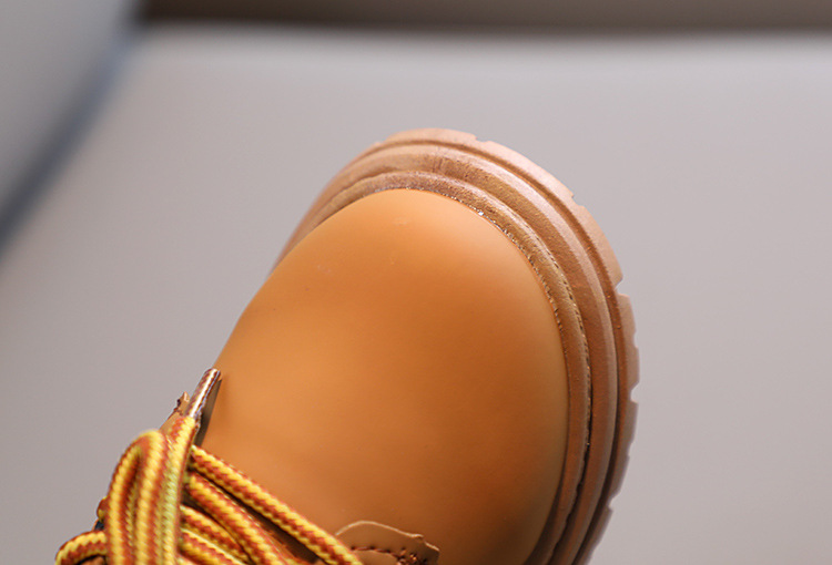 Martin 2023 Autumn/Winter New Children's Shoes Girls' Baby Little Yellow Boots Boys' Casual Soft_voghion.com