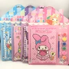 Sanrio, watercolour, book with pictures, set