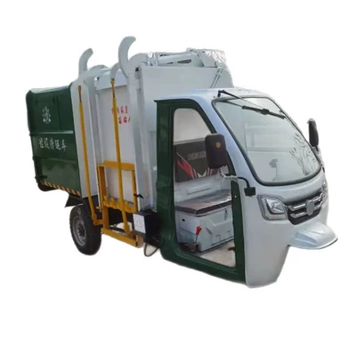 Four-Wheel Garbage Collection Truck, Elektrik zibil maşınları