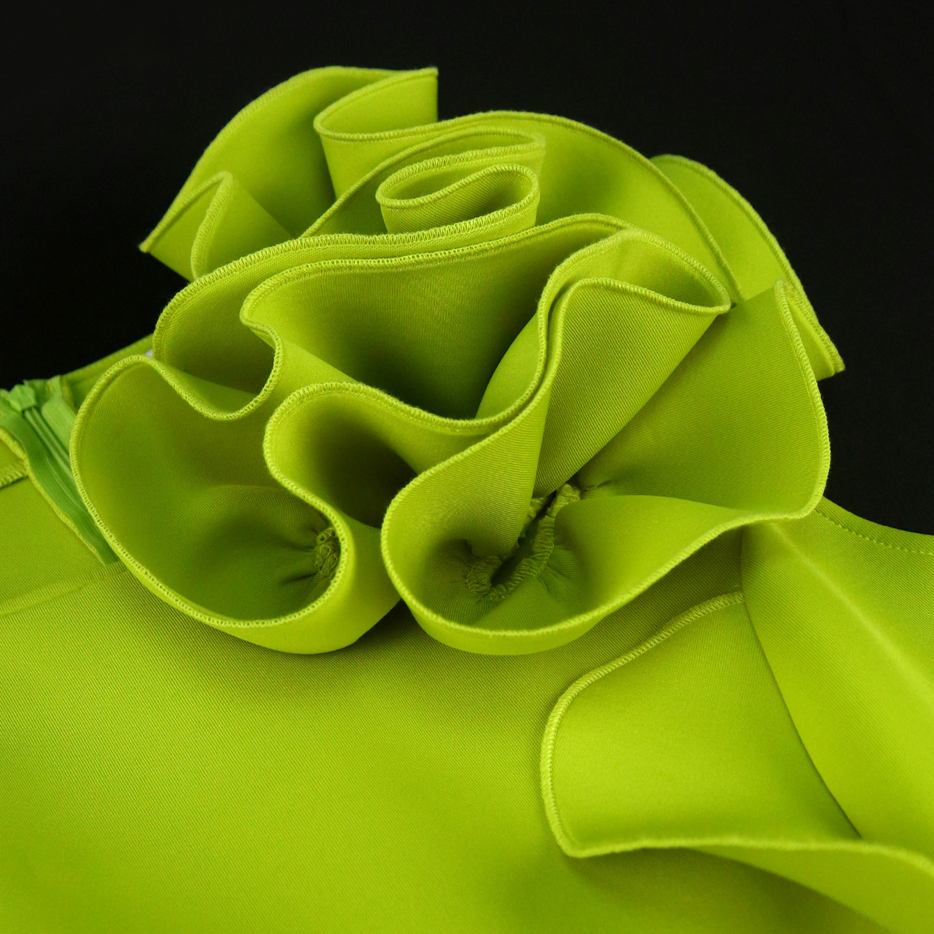 Women's Clothing New summer three dimensional flower dress party banquet sleeveless high waist dresses_voghion.com