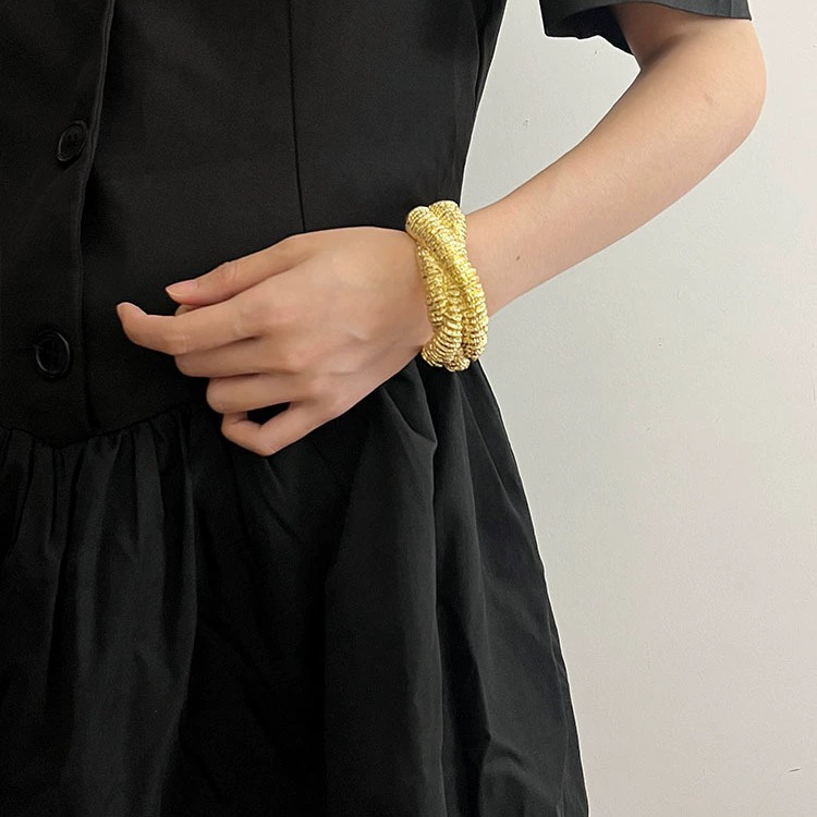 Retro copper bracelet, Spain, high-quality style