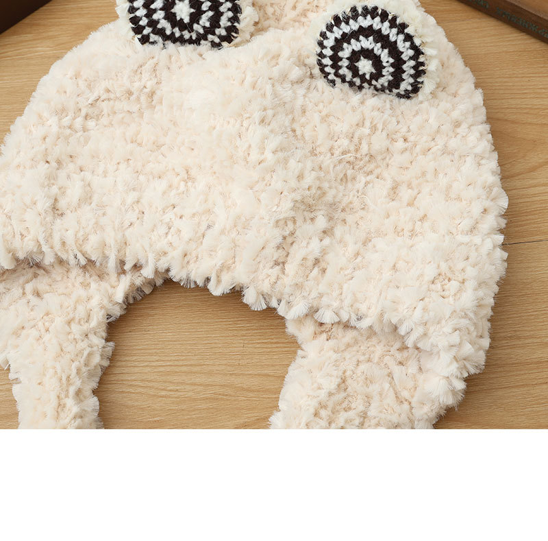 Cappello a rana in peluche da donna con paraorecchie invernali_voghion.com