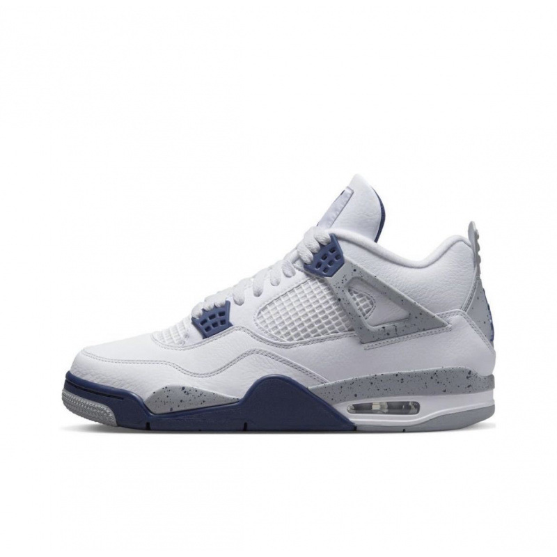 Putian zapatos de comercio exterior AJ4 rojo y azul Duan Duan lava caliente gran París Joe4 antideslizante desgaste zapatos de baloncesto deportivo universal image 7